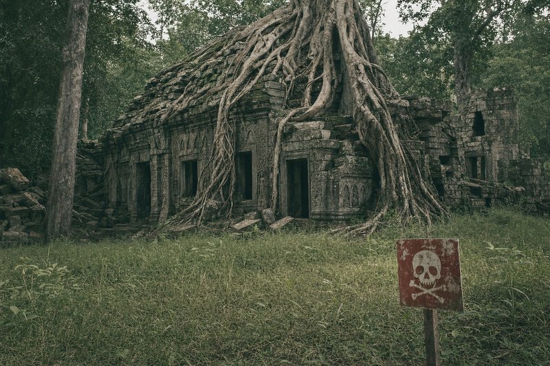 カンボジアを象徴する風景